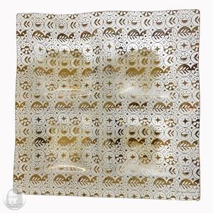 Mid Century Serving Tray Large Sectioned Appetizer Platter By Georges Briard 60s